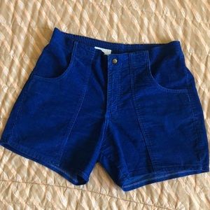 American Apparel corduroy shorts